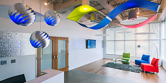 About Kinetic Vision - Facility Lobby View