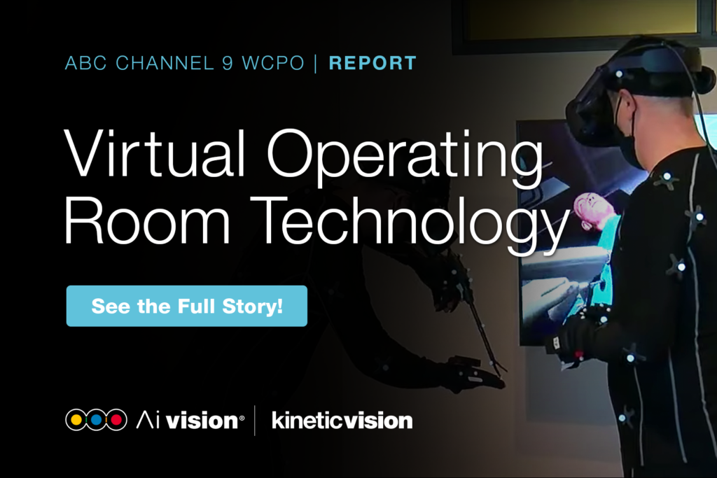 Kinetic Vision employees in Virtual Operating Room