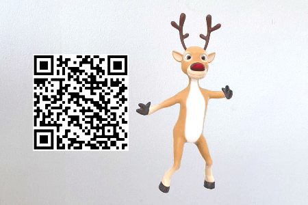 Clip of Dancing Reindeer