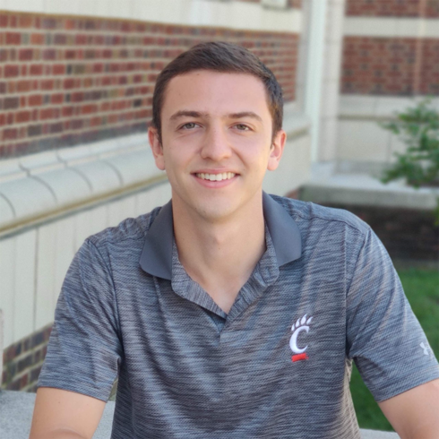 University of Cincinnati mechanical engineering student